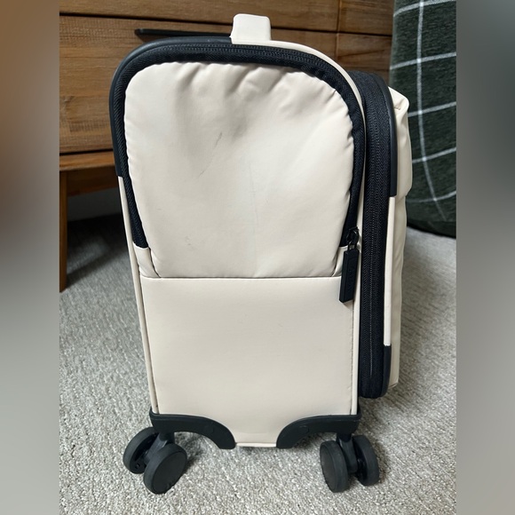 Calpak - Luka Soft-Sided Mini Carry-On Luggage in Oatmeal - Picture 3 of 8